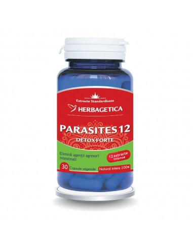 Parasites 12 detox forte 30 cps  -...