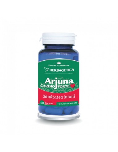 Arjuna Cardio Forte 60 cps - Herbagetica