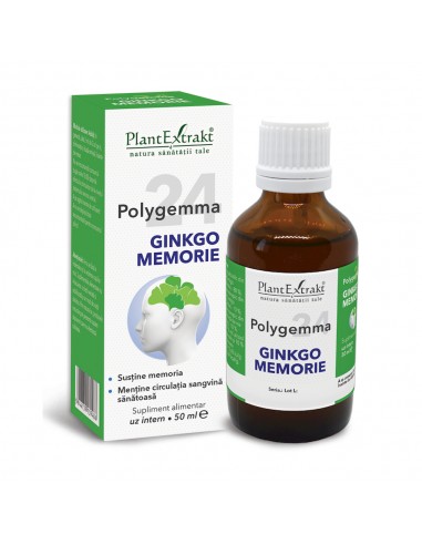 Polygemma 24 Ginkgo Memorie - 50ml -...