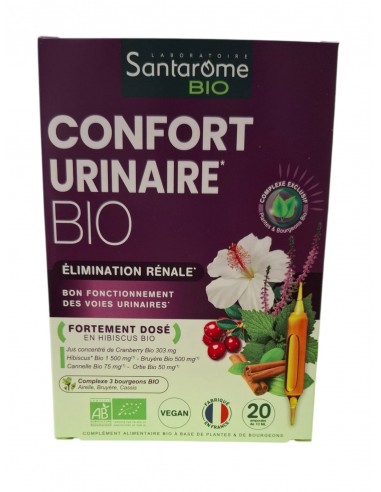 Confort Urinar Bio 20 fiole - Santarome