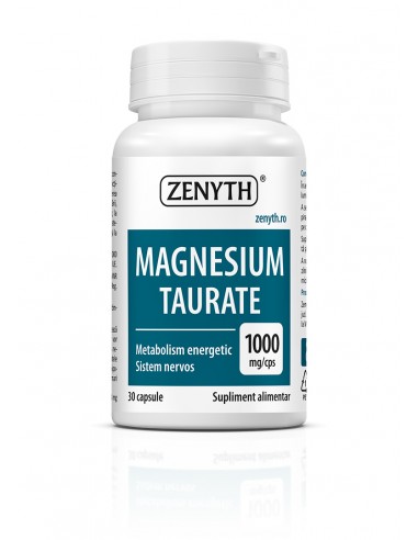 Magnesium Taurate, 30 capsule, Zenyth