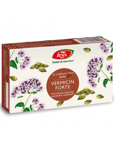 Vermicin forte 20 cps - Fares