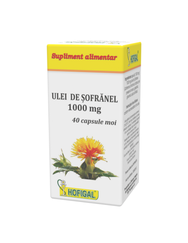 Ulei sofranel 1000 mg 40 cps -hofigal